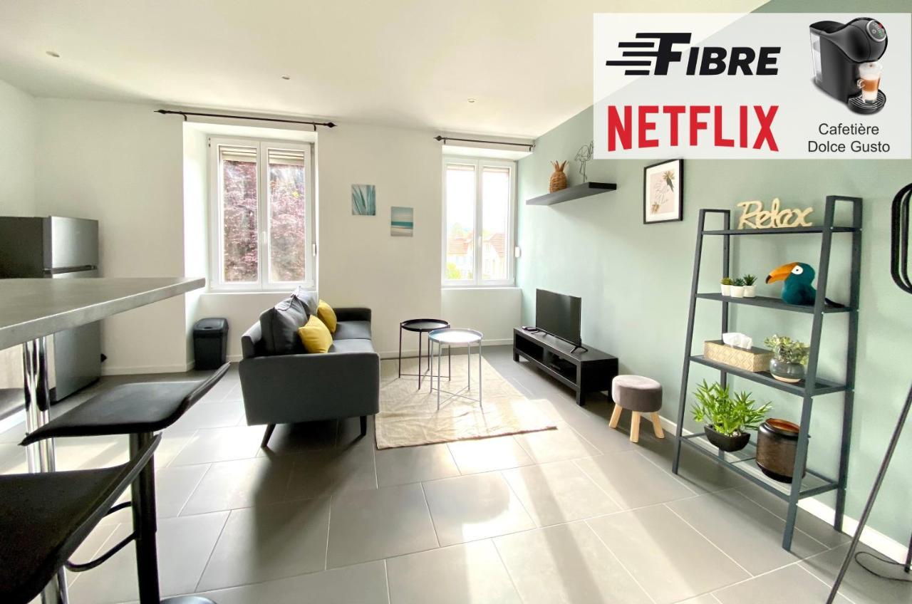 Apartamento Très beau T2 42m2 lumineux, moderne et rénové avec Fibre Belfort Exterior foto